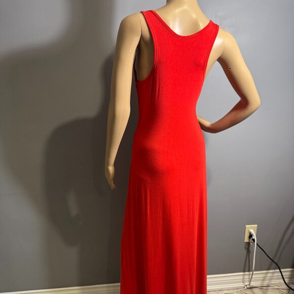 Old Navy Orange Racerback Maxi Dress - Picture 4 of 6